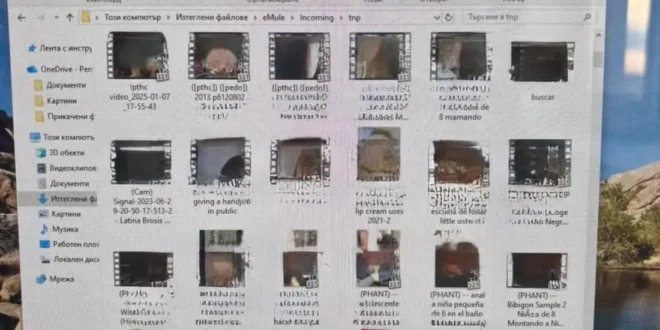 Откриха 13 GB материали със сексуална злоупотреба с деца на компютъра на 57-годишен мъж